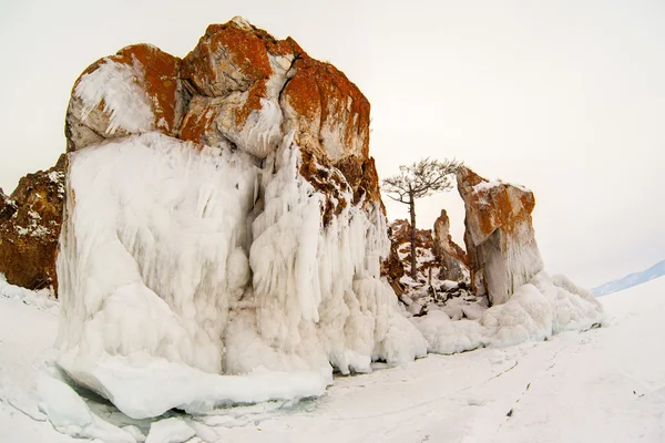 Krásné zimní Bajkal — Stock fotografie