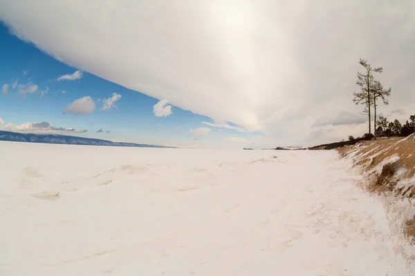 Bellissimo inverno Baikal — Foto Stock
