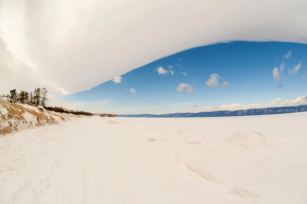 Bellissimo inverno Baikal — Foto Stock
