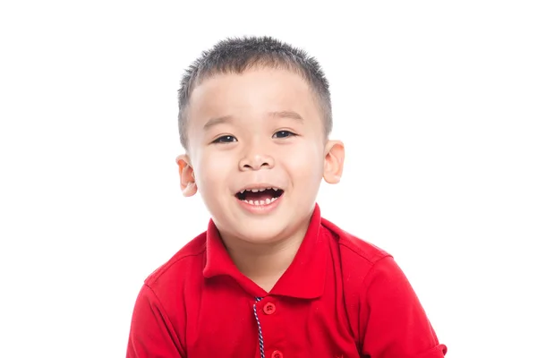 Adorable young happy asian boy — ストック写真