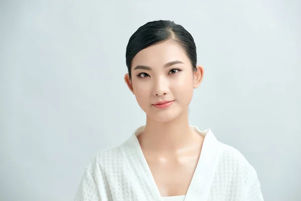 Asiatische Mädchen Schönheit Gesichtspflege Und Gesundheit Wellness Gesichtsbehandlung Perfekte Haut — Stockfoto