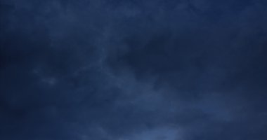 dramatik akşam gökyüzü