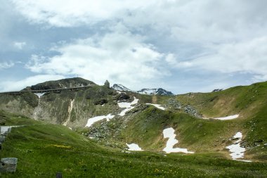 Avusturya Alplerinde güzel bir görünümü