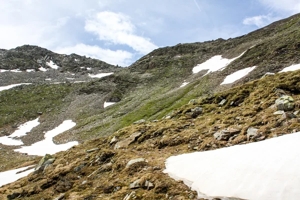 Uma bela vista dos alpes austríacos — Fotografia de Stock