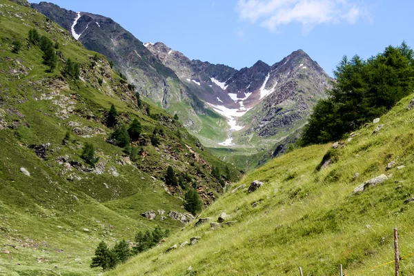 Una splendida vista sulle Alpi austriache — Foto Stock