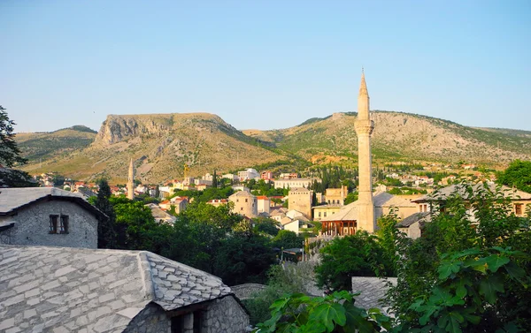 Městské Mostar, Bosna a Hercegovina. — Stock fotografie