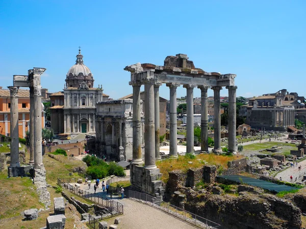 İtalya 'da Roma forumu. — Stok fotoğraf