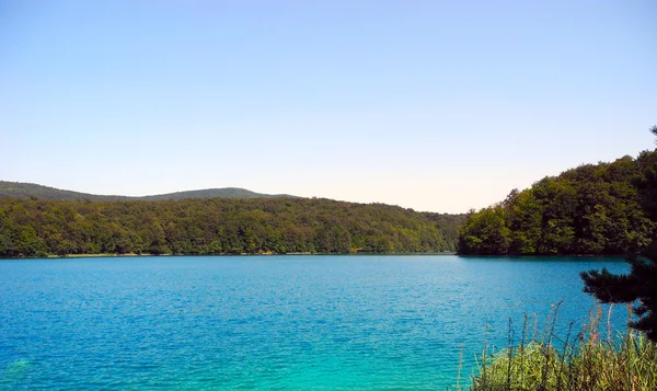 Grande lago de Plitvice. — Fotografia de Stock