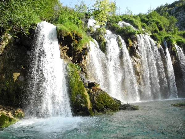Plitwickie wodospady, Chorwacja. — Zdjęcie stockowe