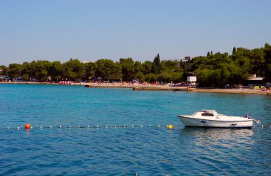 Pines Vodice, Hırvatistan ile plaj.