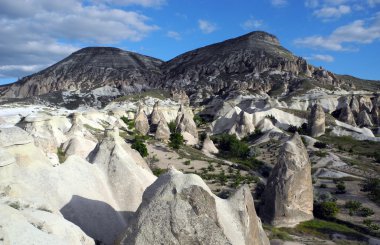 Kapadokya'nın sıradışı peyzaj.