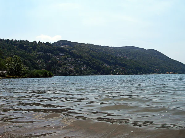 Lago Lugano, Suiza . — Foto de Stock