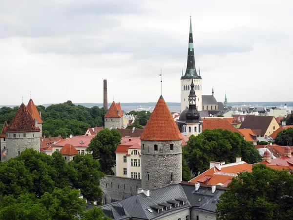 Régi város, Tallinn, Észtország. — Stock Fotó