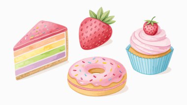 Tatlı Tabaklar Simgeleri Tanıtımı - Tatlı Simgeleri Resimleri