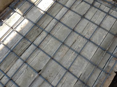 Wooden Shuttering Used as Lintel Formwork in Building Construction