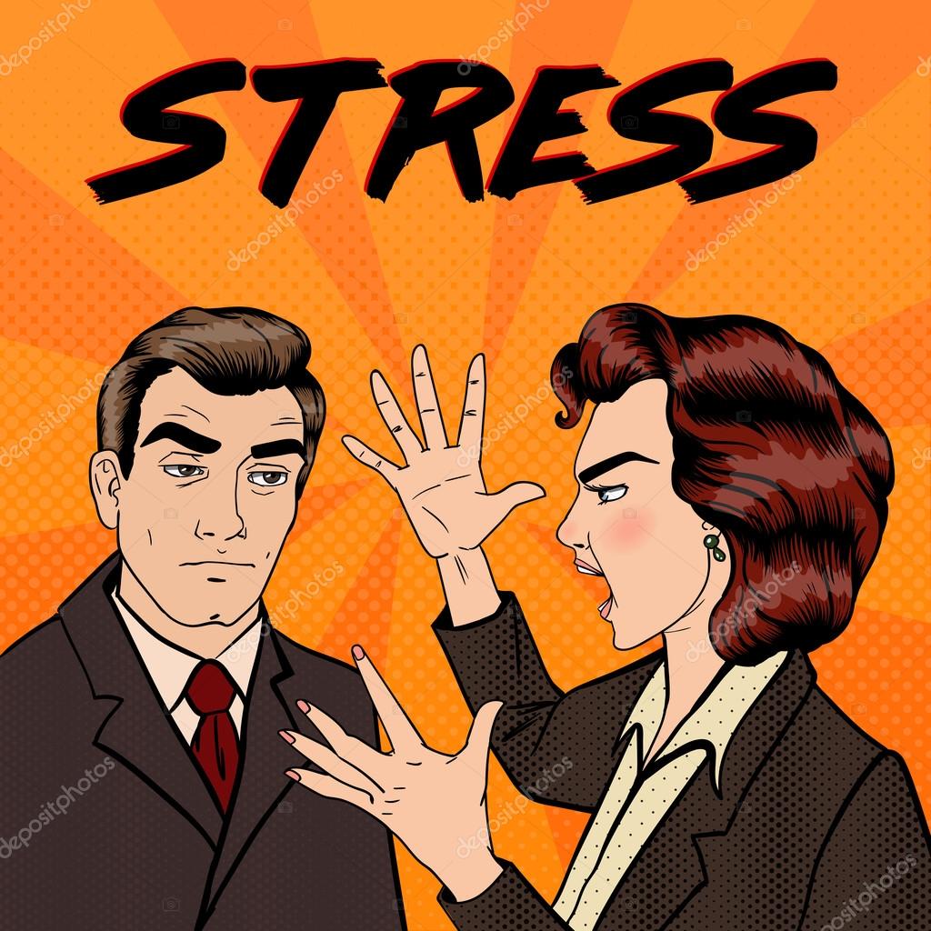 Спор между мужчиной и женщиной. Семейный конфликт. Плохие