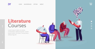 Adam kitabı yüksek sesle okuyup, edebiyat dersinde öğretmenlik yapıyor. Şair ya da Yazar Şiir Oku, Bölüm