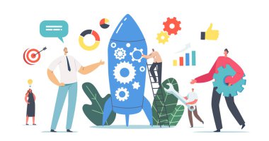 Yeni Takım Üyesi Yeni Gelen Karakter Roket Fırlatma, İş Adamları Girişim Projesi Başlatılıyor