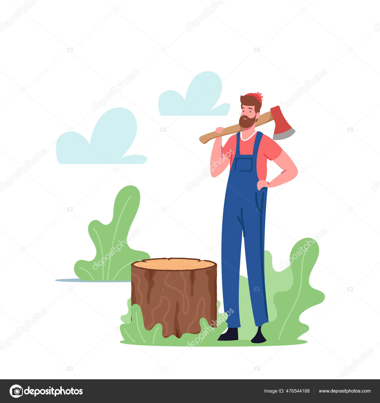 Cutting trees cartoon Vector Art Stock Images | Depositphotos Cutting trees cartoon Vector Art Stock Images | Depositphotos