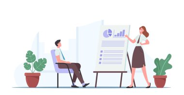 Ofisteki Seminer Üzerine Karakterlerle İş Sunumu, Eğitmen Verilerle Yönetim Kurulu 'nda Mali Danışmanlık Yap