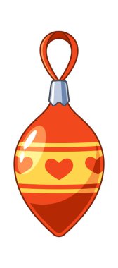 Yeni yıl oyuncakları asma Noel dekorasyonu tasarımı