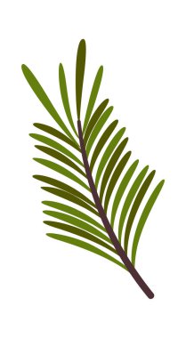 Yeni yıl köknar ağacı süsleme elementi