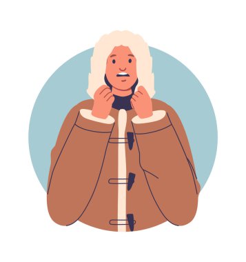 İnsan soğuk, yuvarlak bir çerçeveden donmuş gibi hisseder.