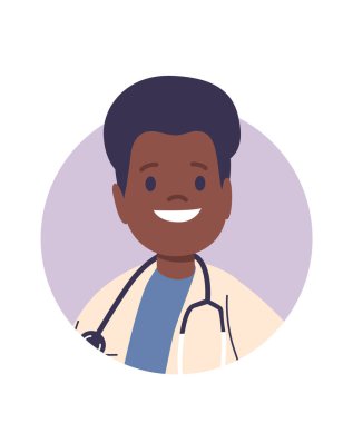 Doktor çocuk mesleği tıbbi personel avatarı