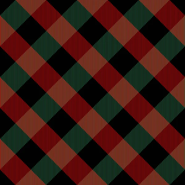 Tartan diagonal Noël et nouvel an plaid — Image vectorielle