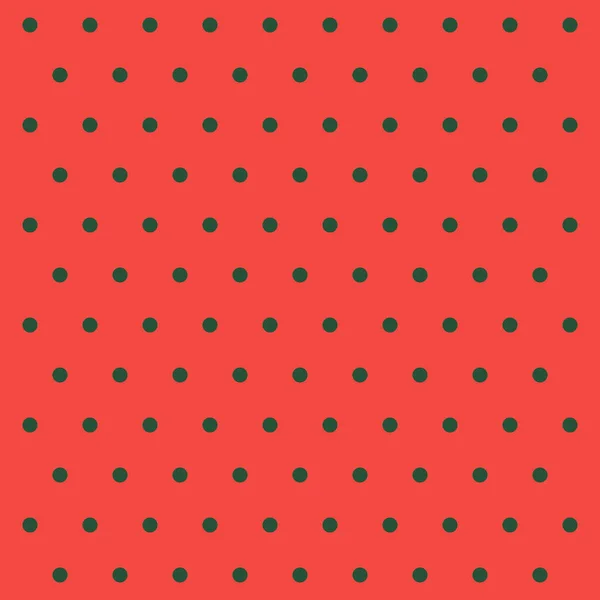 Weihnachten und Neujahr Muster Polka Dots — Stockvektor