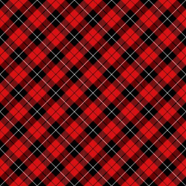 Çapraz ekose Noel ve yeni yıl ekoseli