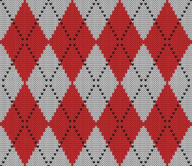 Örülmüş baklava deseni Noel ve yeni yıl deseni