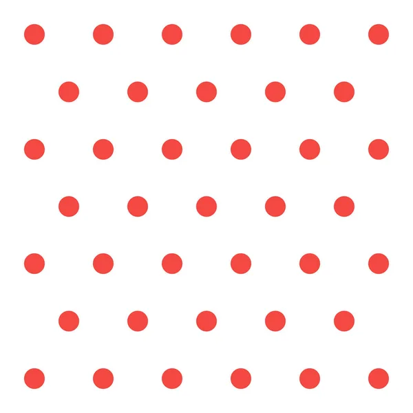 Weihnachten und Neujahr Muster Polka Dots — Stockvektor