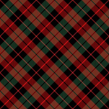 Çapraz ekose Noel ve yeni yıl ekoseli