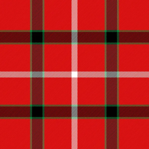 Natale nuovo anno Tartan. Modello gabbia scozzese — Vettoriale Stock