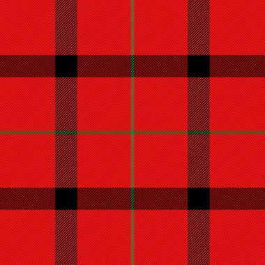 Yılbaşı Tartan. Kalıp İskoç kafesi
