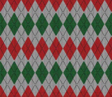 Örülmüş baklava deseni Noel ve yeni yıl deseni