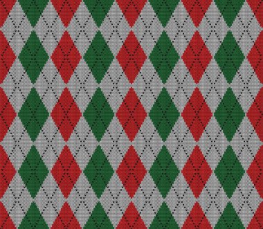 Örülmüş baklava deseni Noel ve yeni yıl deseni