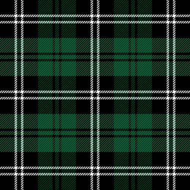 Yılbaşı Tartan. Kalıp İskoç kafesi