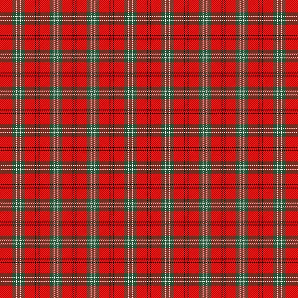 Christmas new year Tartan. Pattern Scottish cage — Stock Vector