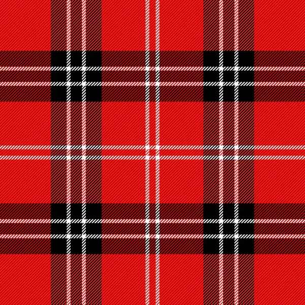 Natal ano novo Tartan. Padrão Gaiola escocesa — Vetor de Stock