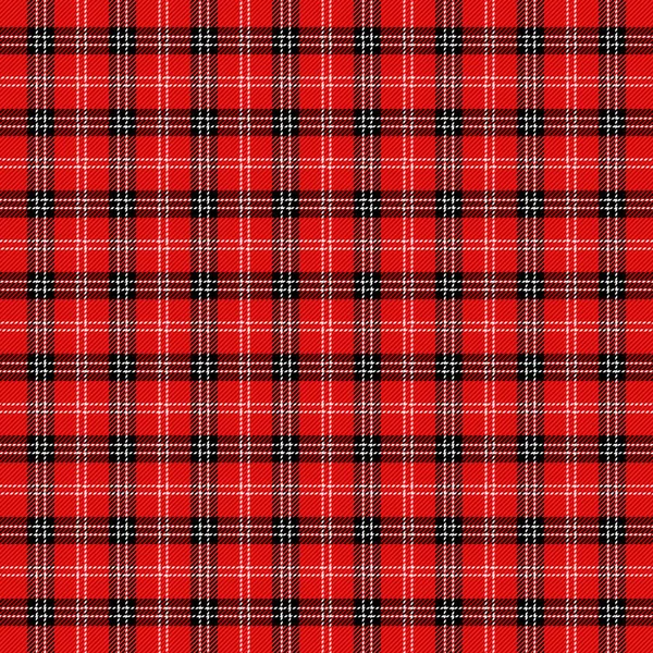 Natal ano novo Tartan. Padrão Gaiola escocesa — Vetor de Stock