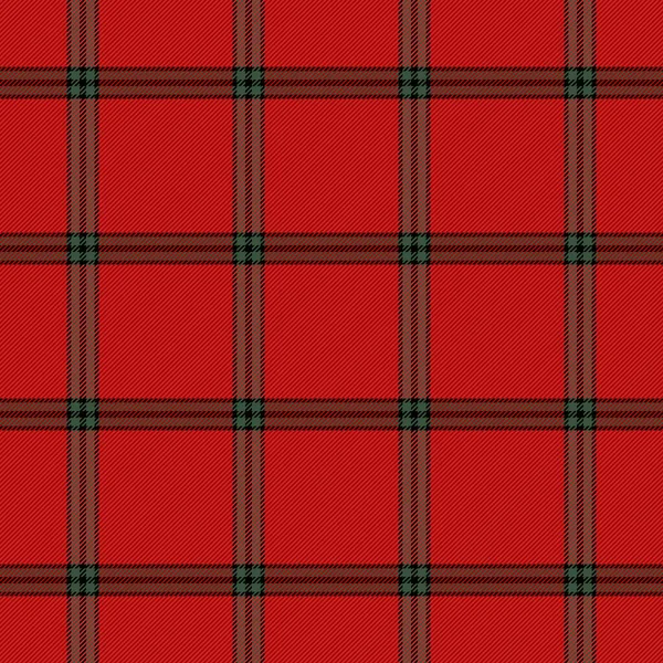 크리스마스와 빨간색 검은색 초록색우리에 스코틀랜드식 패턴이 있습니다 스코틀랜드 스코틀랜드의 전통적 — 스톡 벡터