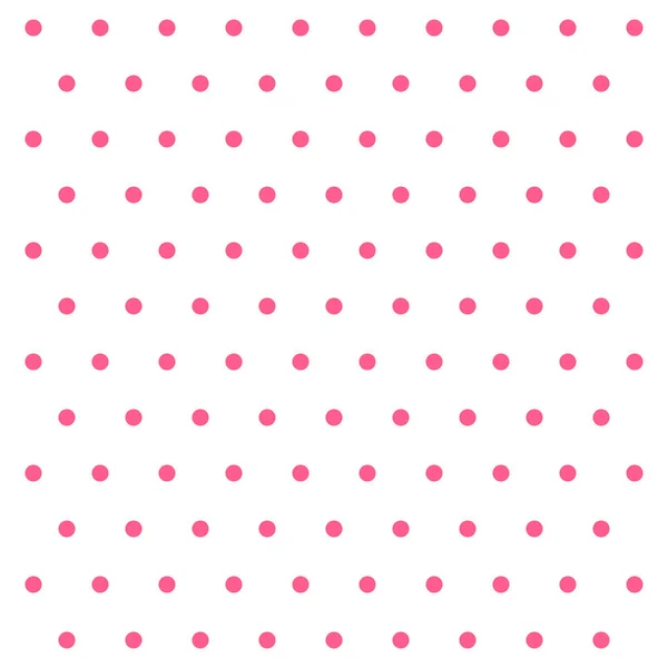 Valentines day pattern polka dots — Stock Vector