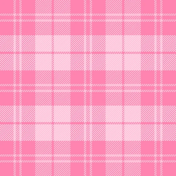 발렌틴 분홍색우리의 스코틀랜드식 패턴입니다 스코틀랜드 스코틀랜드의 전통적 레터이다 물기없는 일러스트 — 스톡 벡터