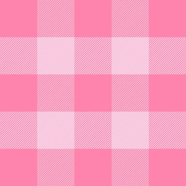 발렌틴 흰색과 분홍색우리의 스코틀랜드식 패턴입니다 스코틀랜드 스코틀랜드의 전통적 레터이다 물기없는 — 스톡 벡터
