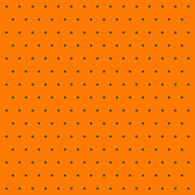 Aziz Patrick Günü puantiyeleri. Yeşil ve turuncu benekli şablon. Kusursuz kumaş dokusu. Vektör illüstrasyonu