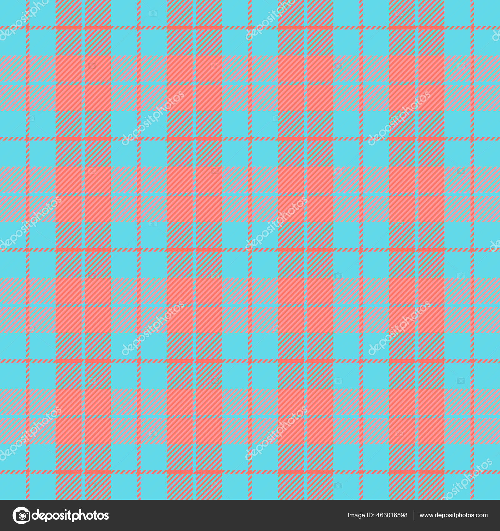 Fundo de textura padrão xadrez vermelho e azul