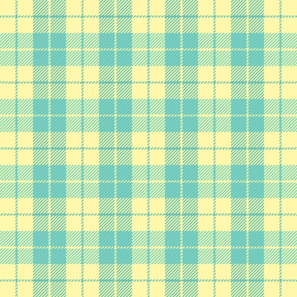 이스터 노란색우리의 스코틀랜드식 패턴입니다 스코틀랜드 스코틀랜드의 전통적 레터이다 물기없는 일러스트 — 스톡 벡터