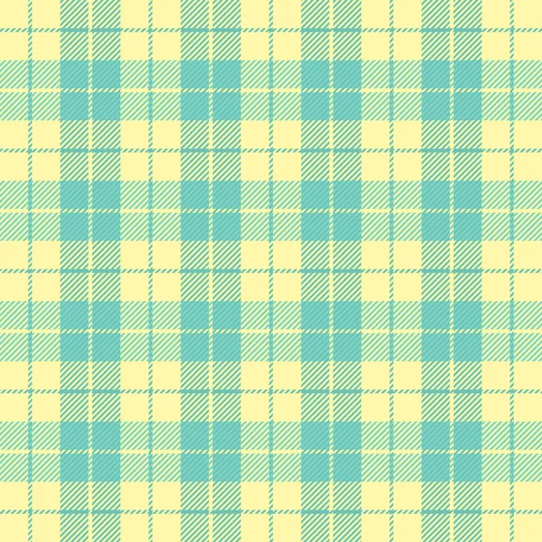 Plaid Tartan Pasquale Modello Scozzese Gabbia Verde Gialla Gabbia Scozzese — Vettoriale Stock